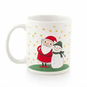 Tottus Taza navidad 325 ml + peluche oferta