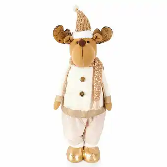 Tottus Peluche retractil reno dorado 90cm coleccion alegria oferta