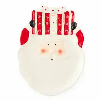 Tottus Fuente piqueo ceramica papa noel oferta