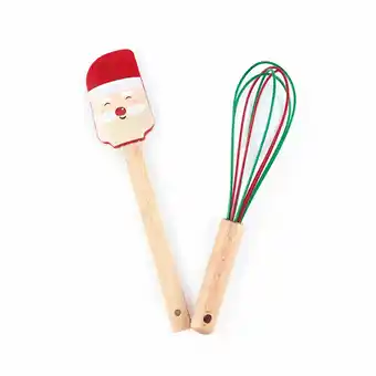 Tottus Set espatula + batidor navidad oferta