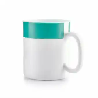 Tottus Mug opal color verde oferta