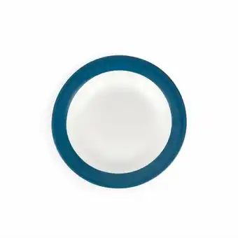 Tottus Plato chico opal color 17cm azul oferta