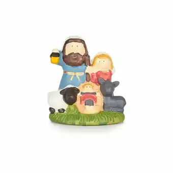 Tottus Nacimiento ceramica 5 personajes oferta
