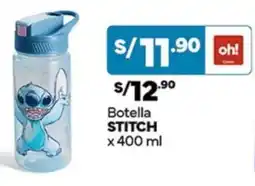 Plaza Vea Botella STITCH oferta