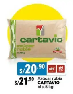 Plaza Vea Azúcar rubia CARTAVIO bl oferta