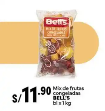 Plaza Vea Mix de frutas congeladas BELL'S oferta