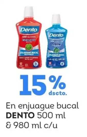 Tottus En enjuague bucal DENTO oferta