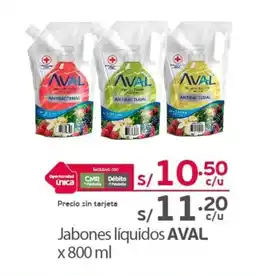 Tottus Jabones líquidos AVAL oferta