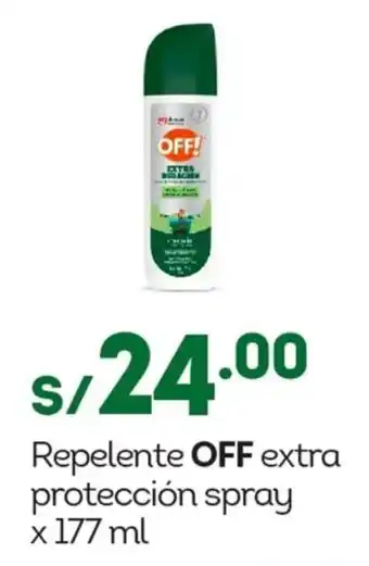 Tottus Repelente OFF extra protección spray oferta