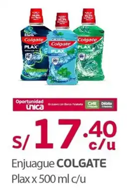 Tottus Enjuague COLGATE Plax oferta