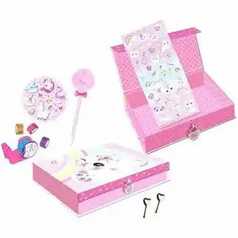 Plaza Vea Set de Maquillaje SECRET CRUSH Gato Unicornio oferta