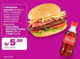 Tambo Sándwich especial oferta