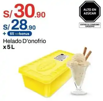 Metro Helado d'onofrio oferta