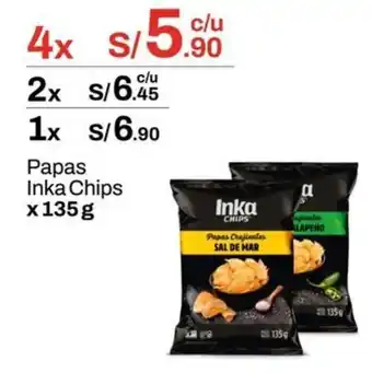 Metro Papas inka chips oferta