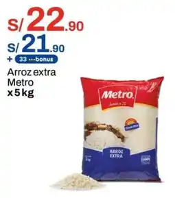 Metro Arroz extra metro oferta