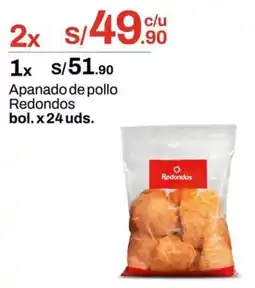 Metro Apanado de pollo redondos bol. oferta