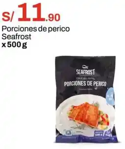 Metro Seafrost porciones de perico oferta