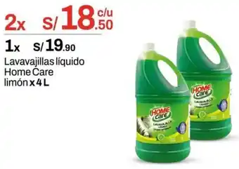 Metro Home care limón lavavajillas líquido home oferta