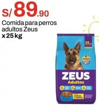 Metro Zeus comida para perros adultos oferta