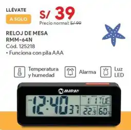 Hiraoka Reloj de mesa RMM-64N oferta