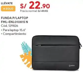 Hiraoka Funda p/laptop FML-ENL010815 N oferta