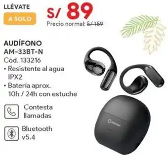 Hiraoka Audifono AM-33BT-N oferta