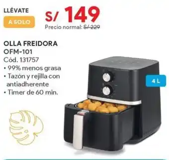 Hiraoka Olla freidora OFM-101 oferta