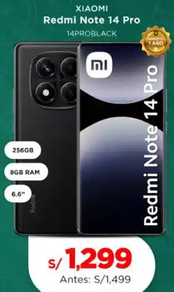 La Curacao Xiaomi redmi note 14 Pro oferta