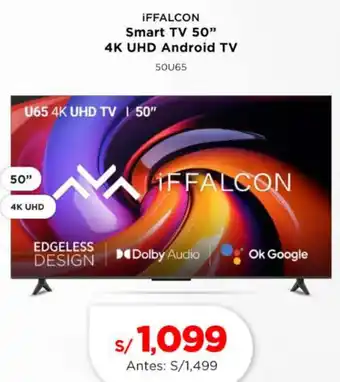 La Curacao iffalcon smart tv 50" oferta