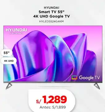 La Curacao Hyundai smart tv 55" oferta