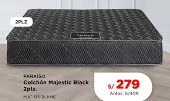 La Curacao Paraíso colchón majestic black oferta