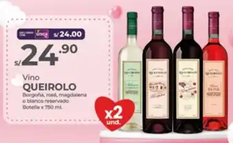 Vega Queirolo vino oferta