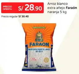 Wong Faraón arroz blanco extra añejo oferta