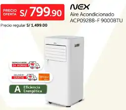 Wong Nex aire acondicionado oferta