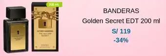 Falabella Banderas golden secret edt oferta