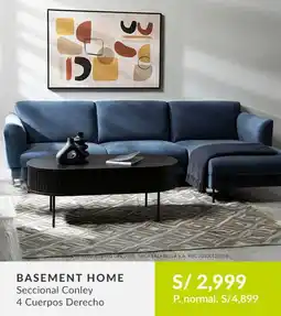 Falabella Basement home seccional conley oferta