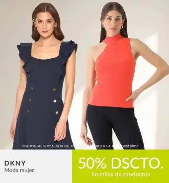 Falabella DKNY Moda mujer oferta