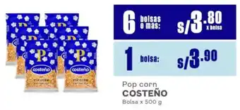 Makro Costeño pop corn oferta