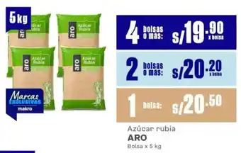 Makro Aro azúcar rubia oferta