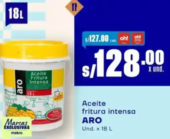 Makro Aro aceite fritura intensa oferta