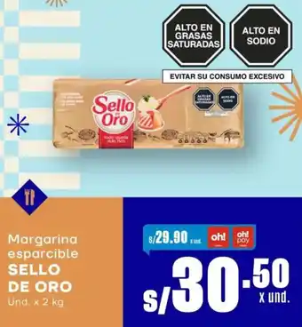 Makro Sello de oro margarina esparcible oferta