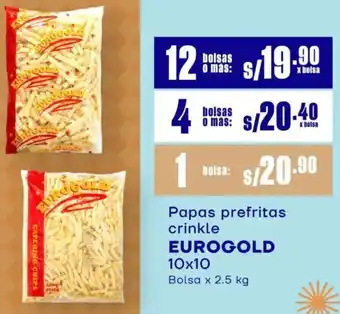 Makro Eurogold papas prefritas crinkle oferta