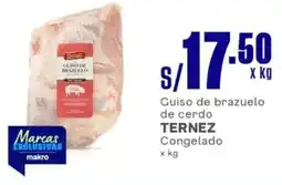 Makro Ternez guiso de brazuelo de cerdo congelado oferta