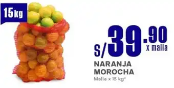 Makro Naranja morocha malla oferta