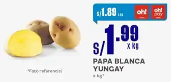 Makro Papa blanca yungay oferta