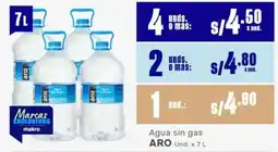 Makro Aro agua sin gas oferta