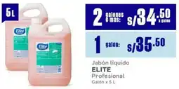 Makro Elite jabón líquido profesional galón oferta