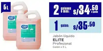 Makro Elite jabón líquido profesional galón oferta