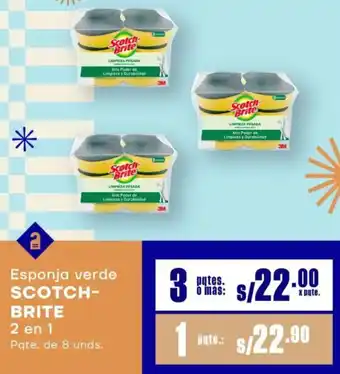 Makro Scotch- brite esponja verde oferta