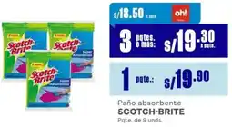 Makro Scotch brite paño absorbente oferta